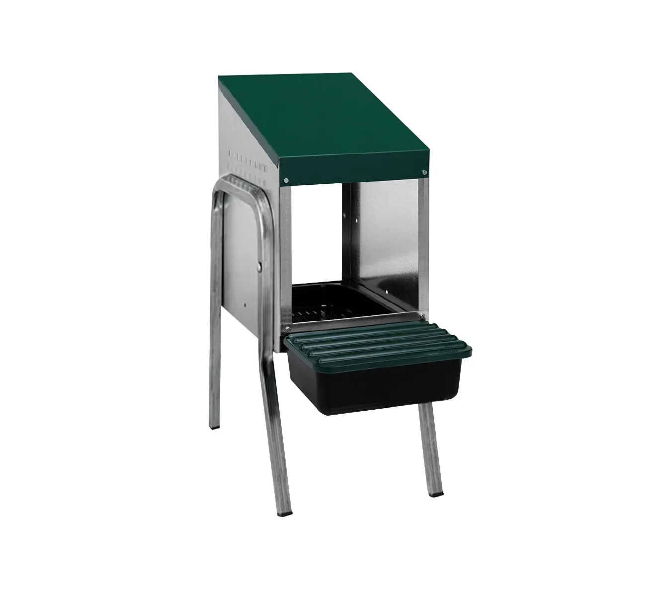EggHouse Galvanized Nesting Box (Up to 10 Birds) - Image 2