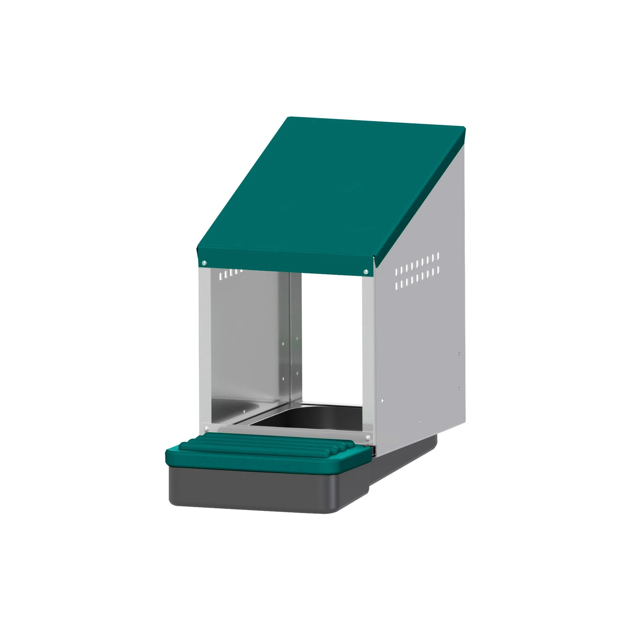 EggHouse Galvanized Nesting Box (Up to 10 Birds) - Image 4