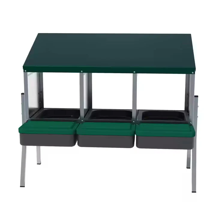 EggHouse Galvanized Nesting Box (Up to 30 Birds) - Image 2
