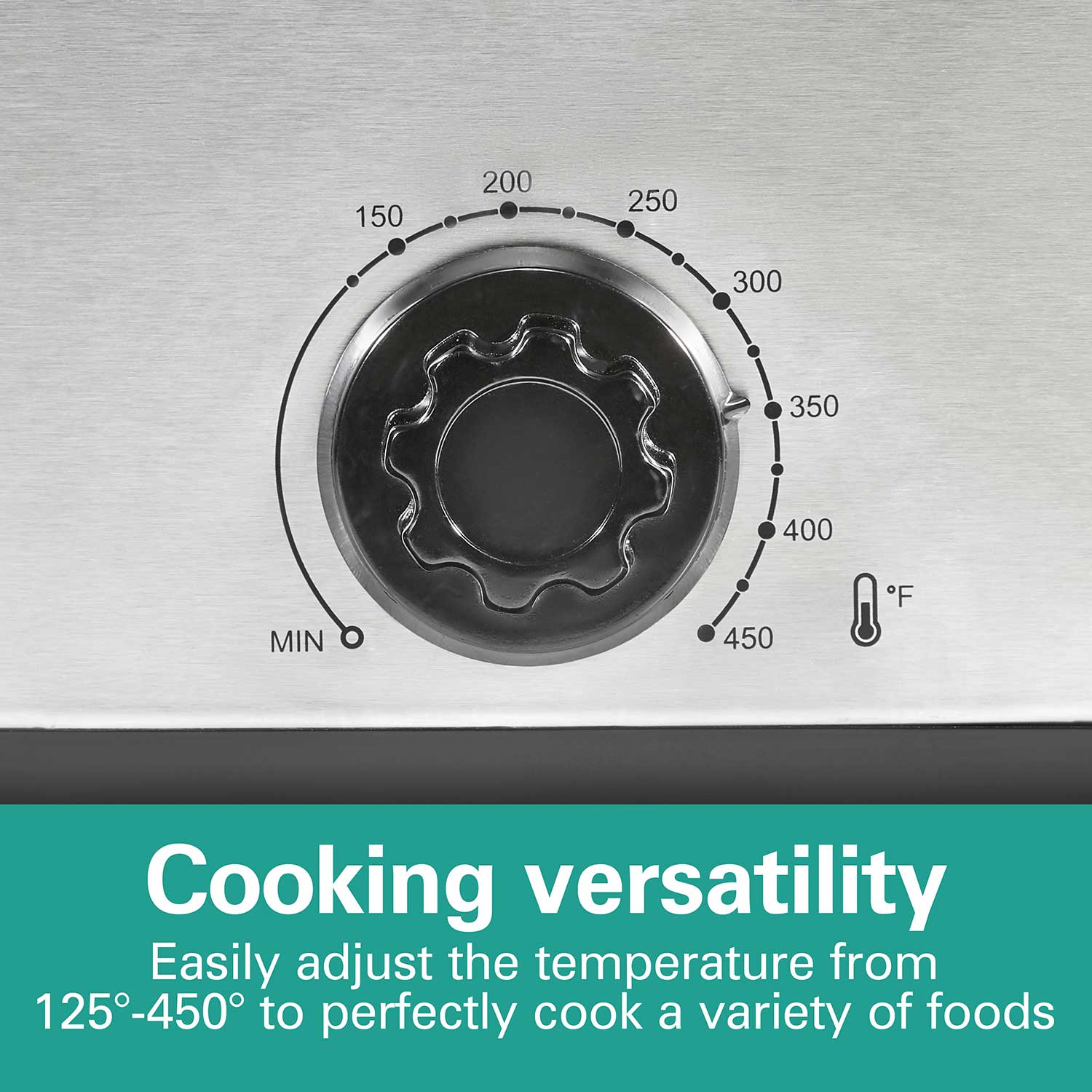 Electric Roaster Oven 22 Quarts, Stainless Steel - Image 5