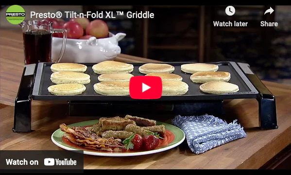 Electric Tilt-n-Fold XL™ Griddle - Image 4