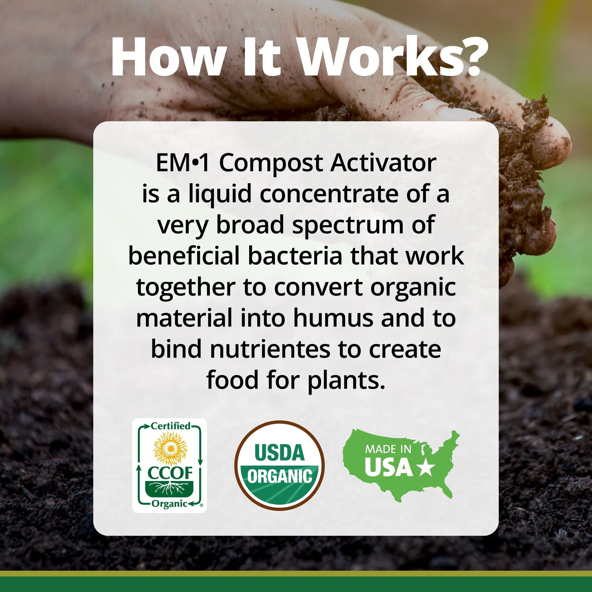 EM-1 Compost Starter, Concentrate - Image 5