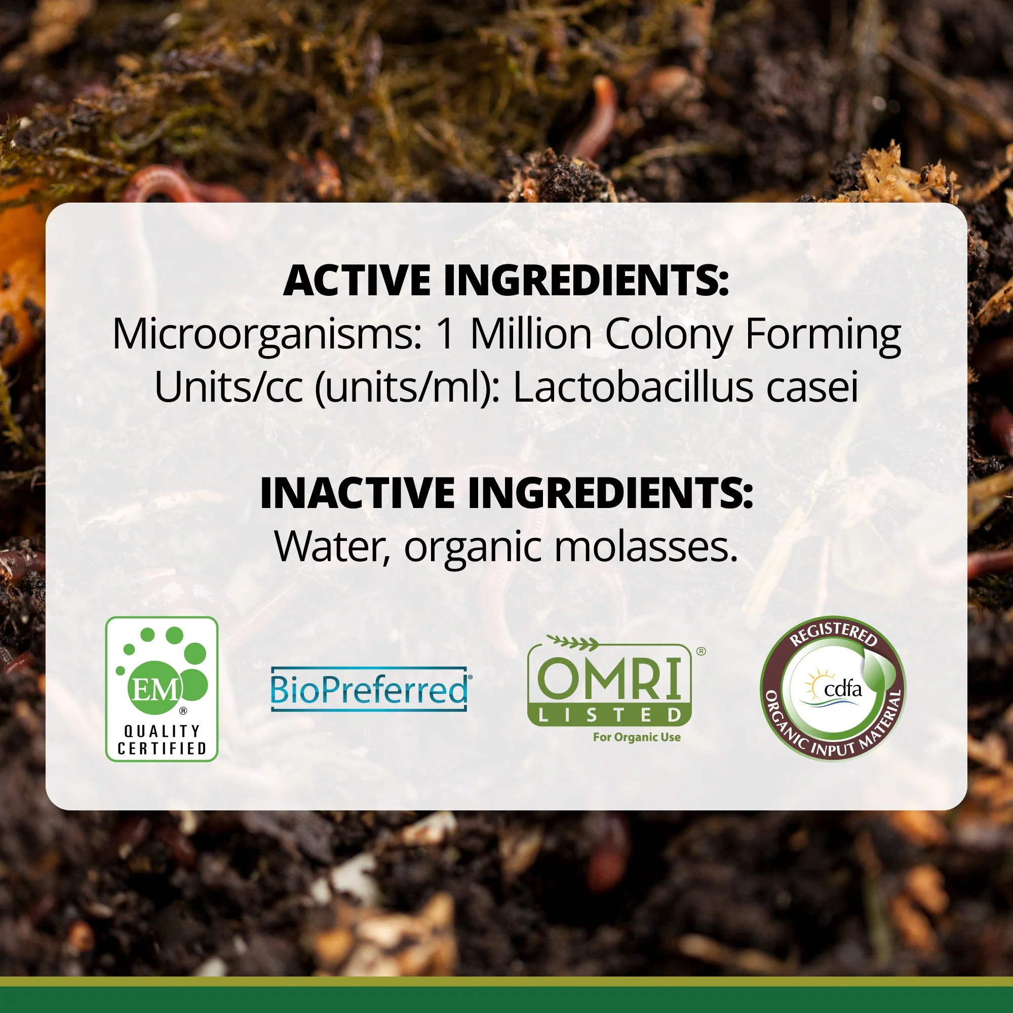 EM-1 Compost Starter, Concentrate - Image 6
