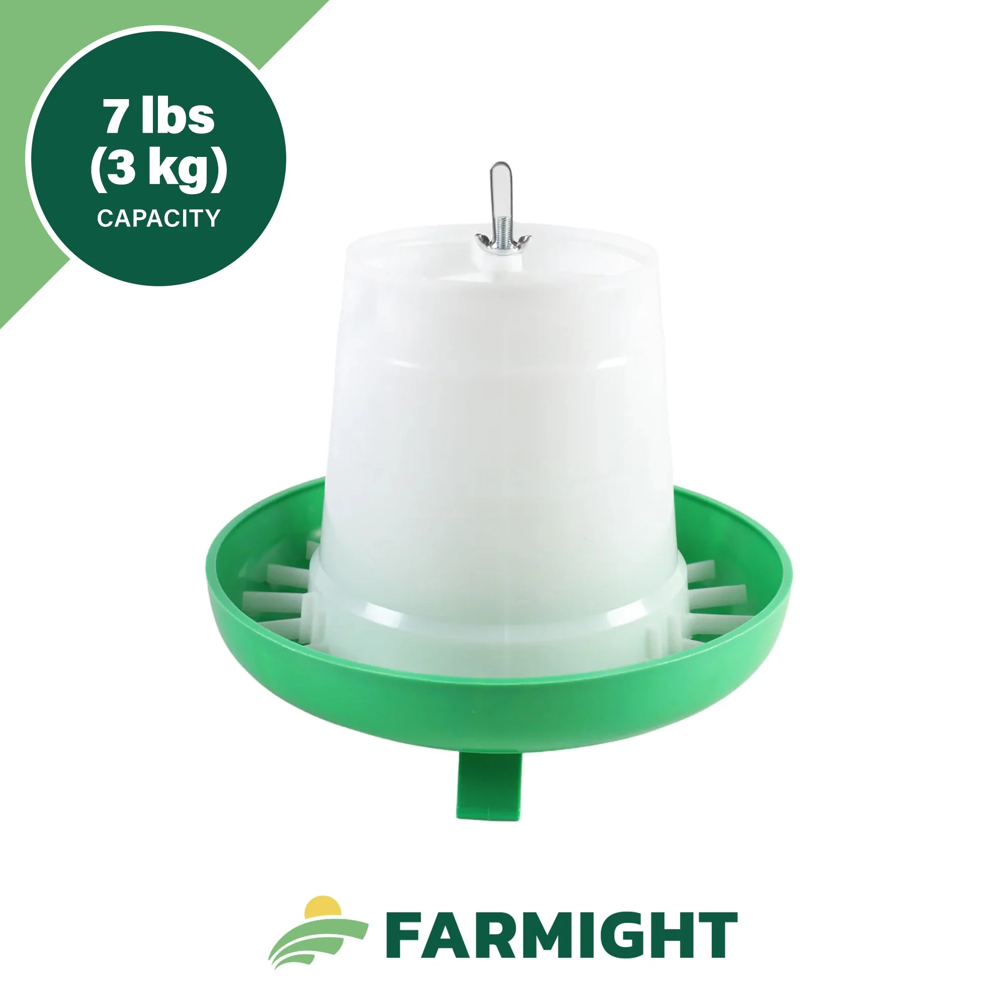 Farmight Open Top Hanging Feeder with Legs, 2 colors, 3 sizes - Image 2