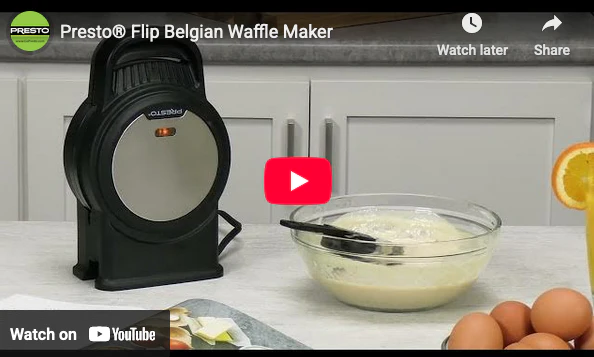 Flip Belgian Waffle Maker - Image 5