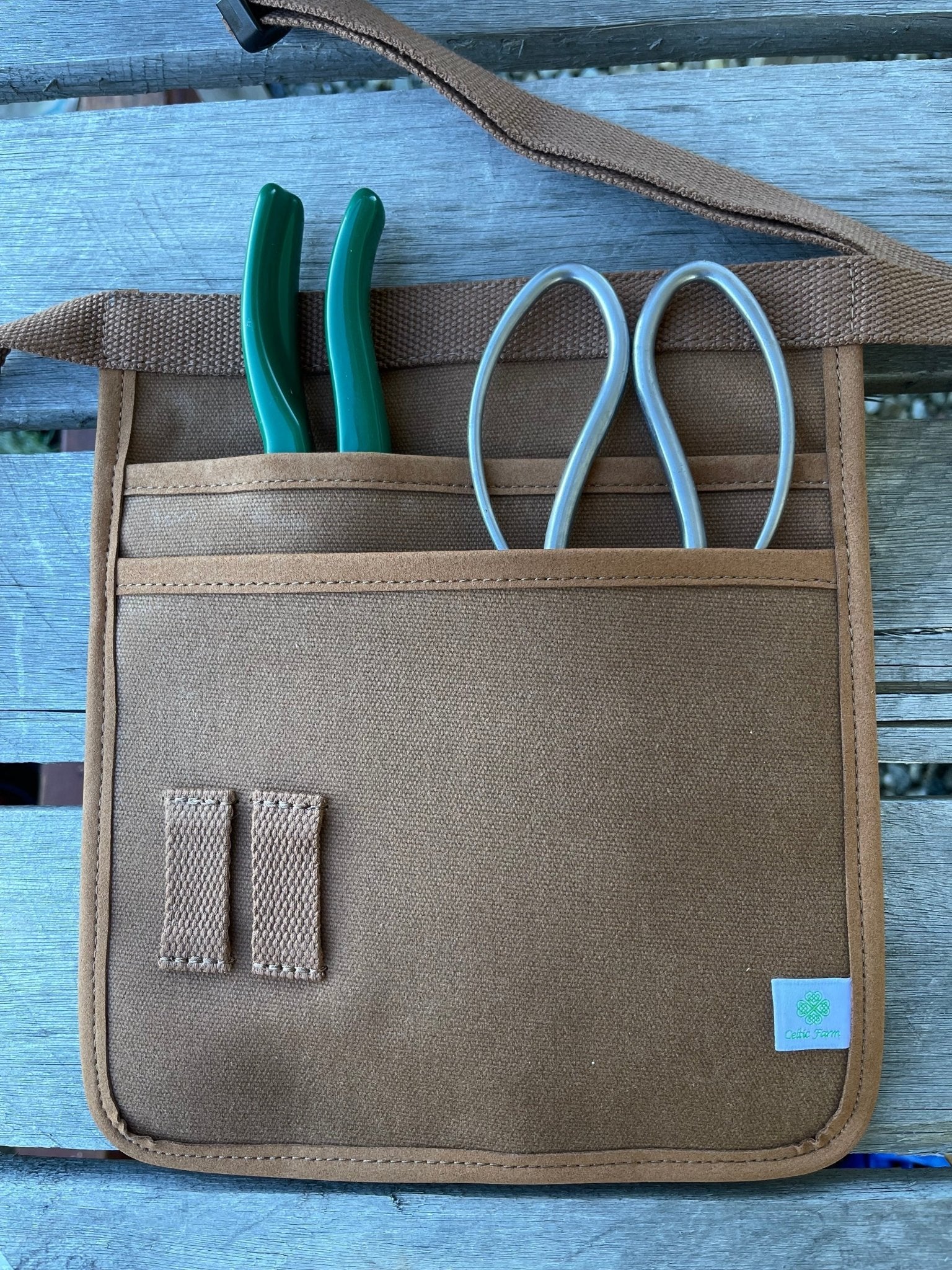 Garden Tool Belt - Waxed Canvas for Gardening - Image 5