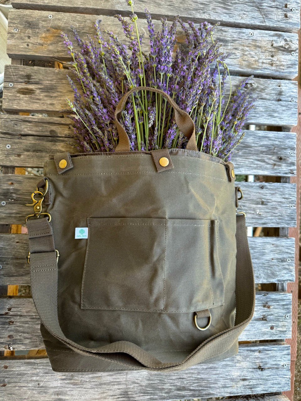 Gardener's Multipurpose Shoulder Bag | For Tools, the Market or Harvest - Image 3