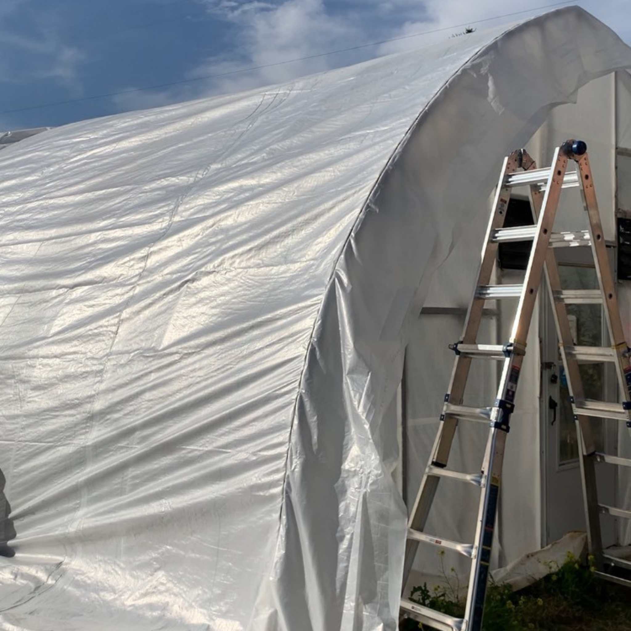 Greenhouse Woven Plastic 8 mil- Solarig 156 - Image 3