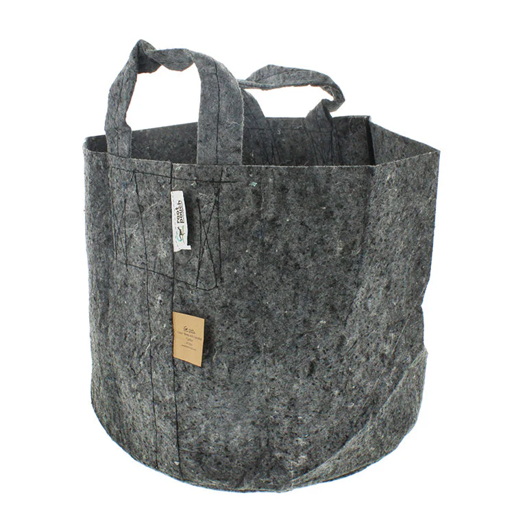 Grey Fabric Planter with Handles - 5 Pack - Image 3