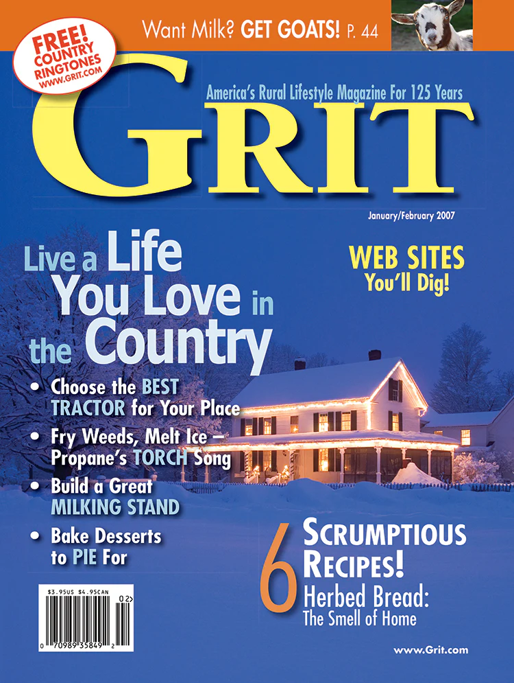 Grit Magazine, January/February 2007