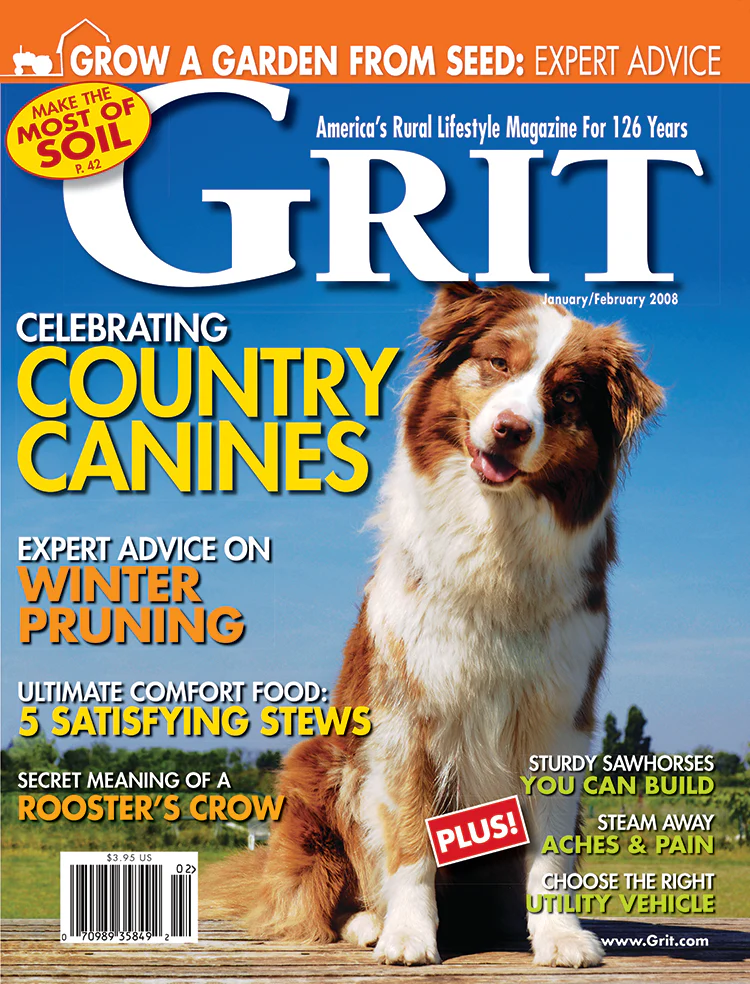 Grit Magazine, January/February 2008