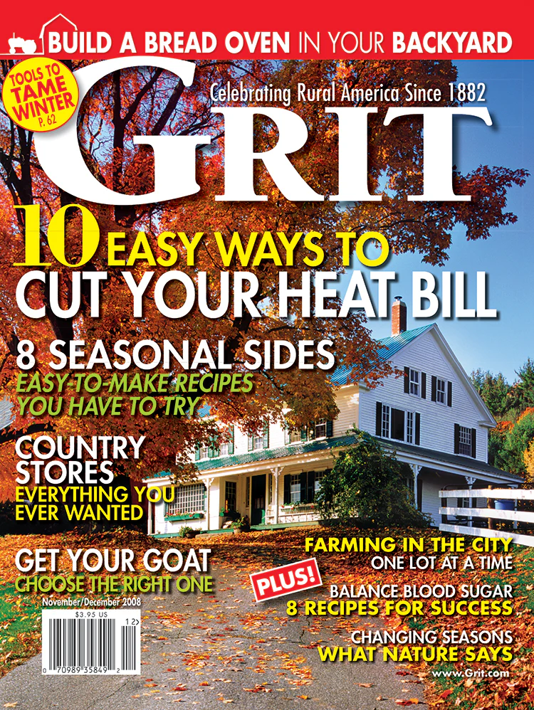 Grit Magazine, November/December 2008