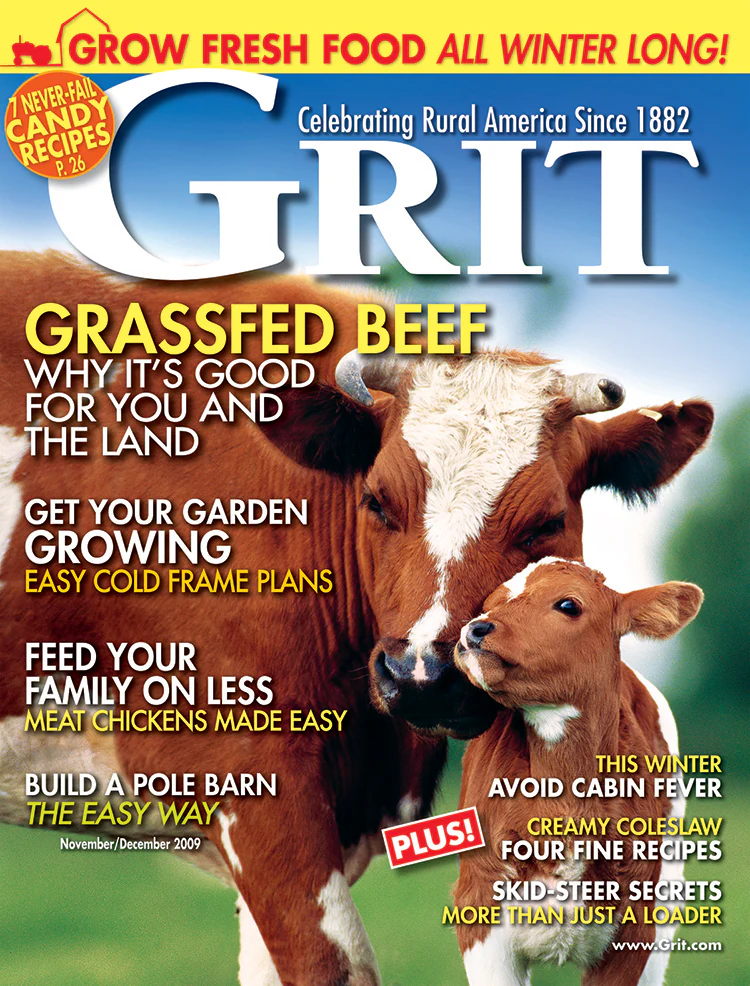 GRIT MAGAZINE, NOVEMBER/DECEMBER 2009