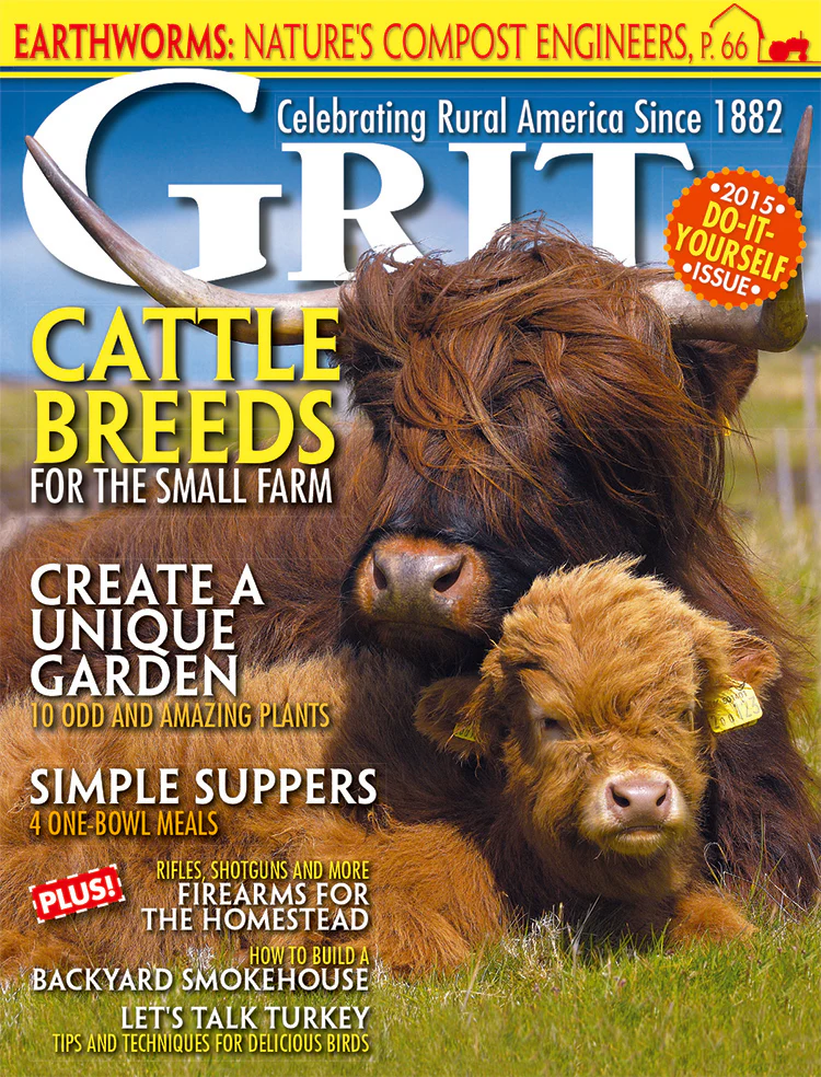 Grit Magazine, November/December 2015