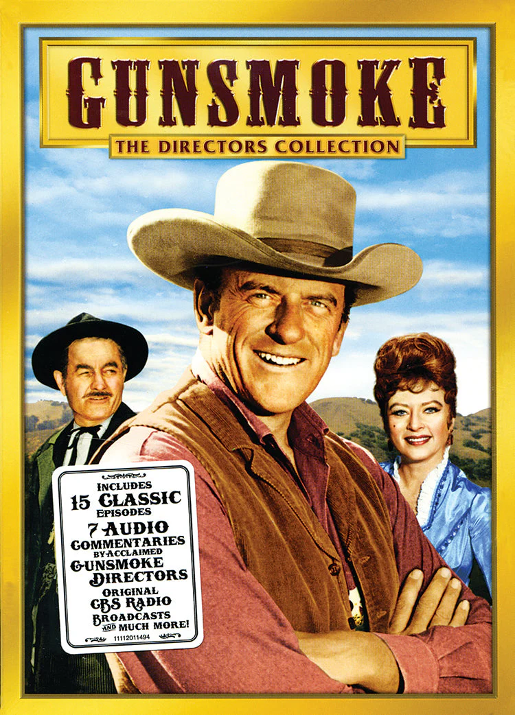 GUNSMOKE DIRECTOR'S COLLECTION DVDS (3 DISCS)