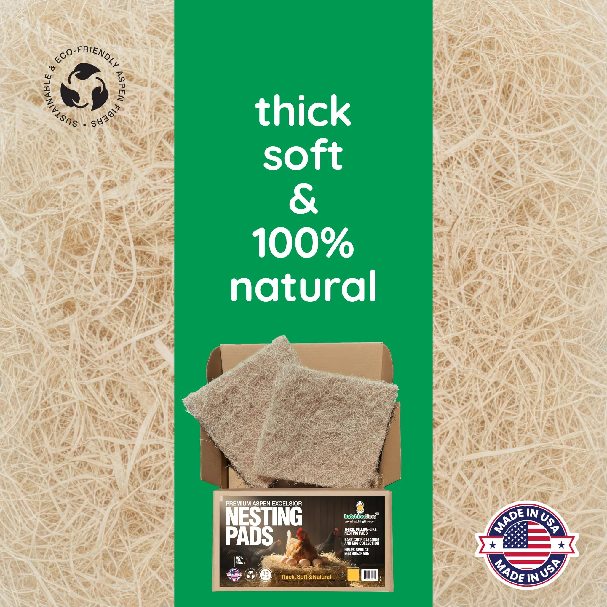 Hatching Time Premium Nesting Pads for Poultry - Image 11