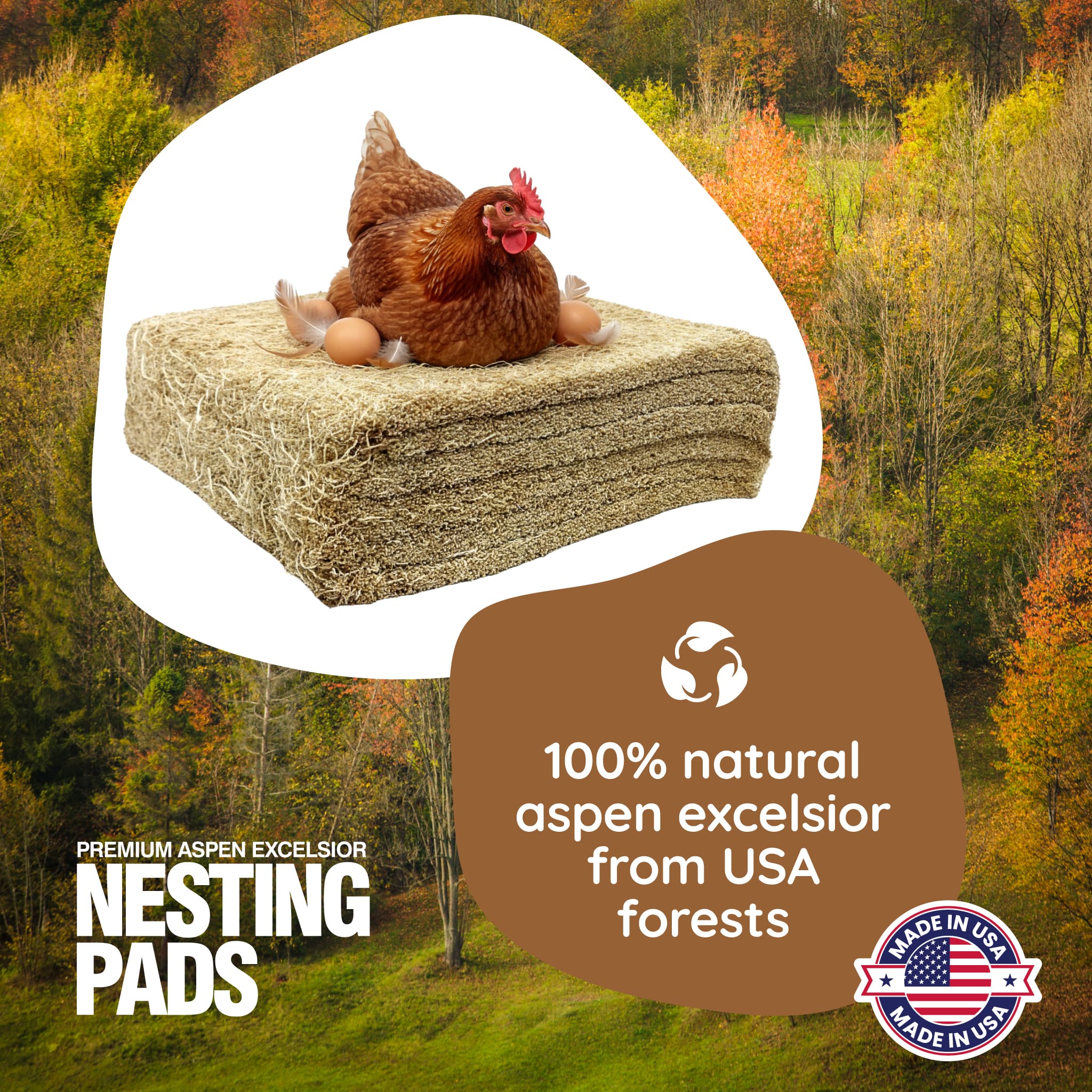 Hatching Time Premium Nesting Pads for Poultry - Image 4