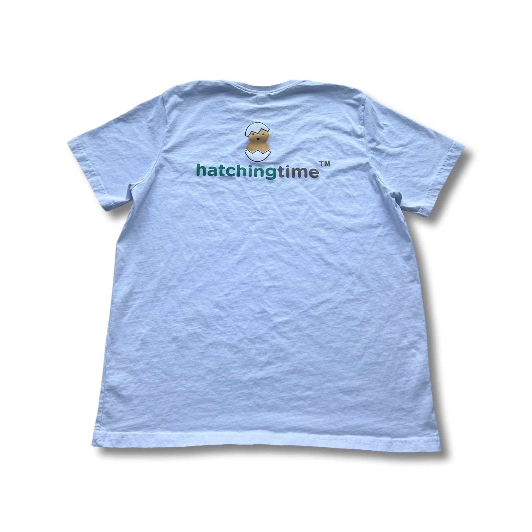 Hatching Time Unisex T-Shirt (White) - Image 3