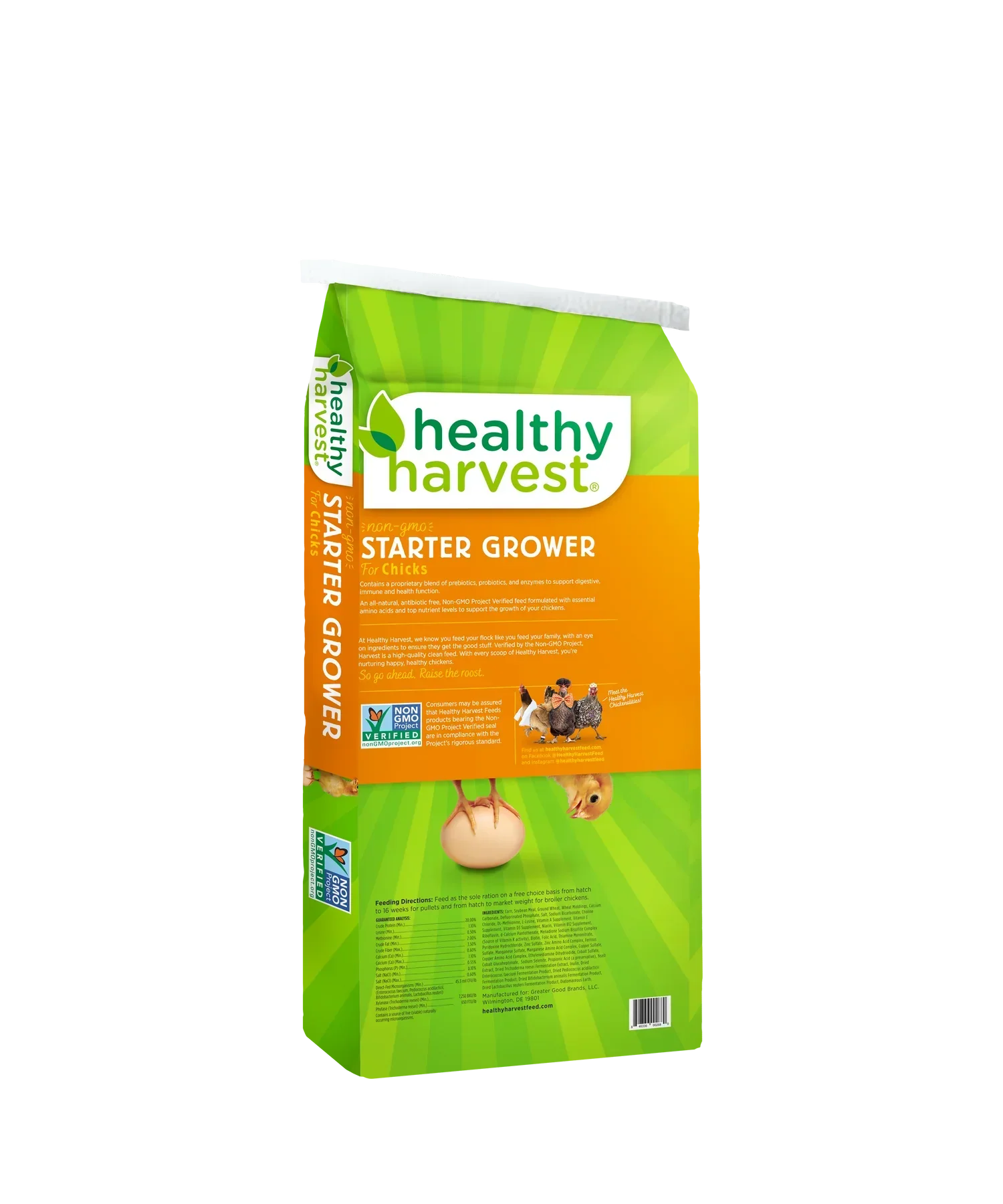 Healthy Harvest 20% Non-GMO Chick Starter/Grower - Image 2