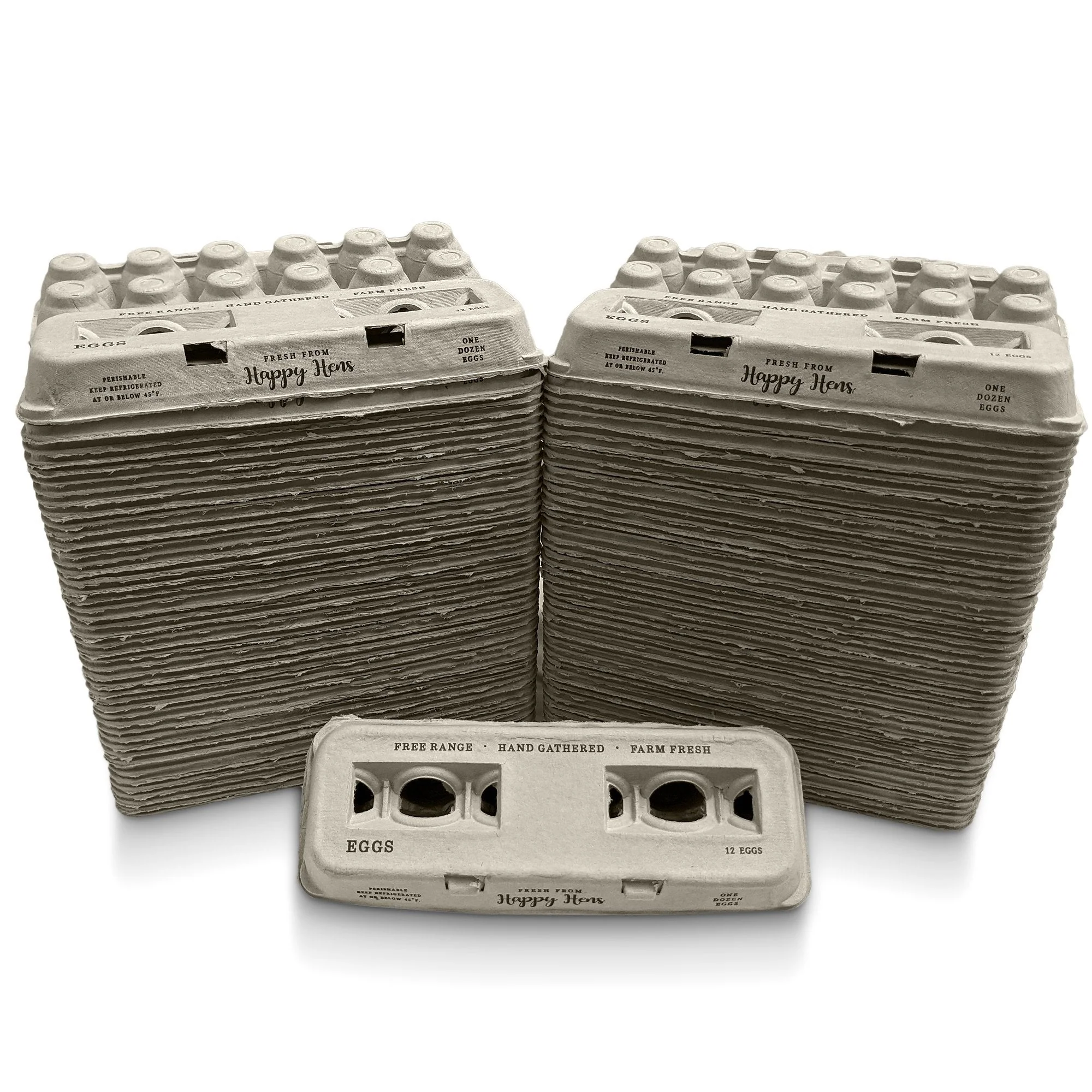 Henlay Blank Stamping Egg Cartons - 25, 90, or 250 - Image 13