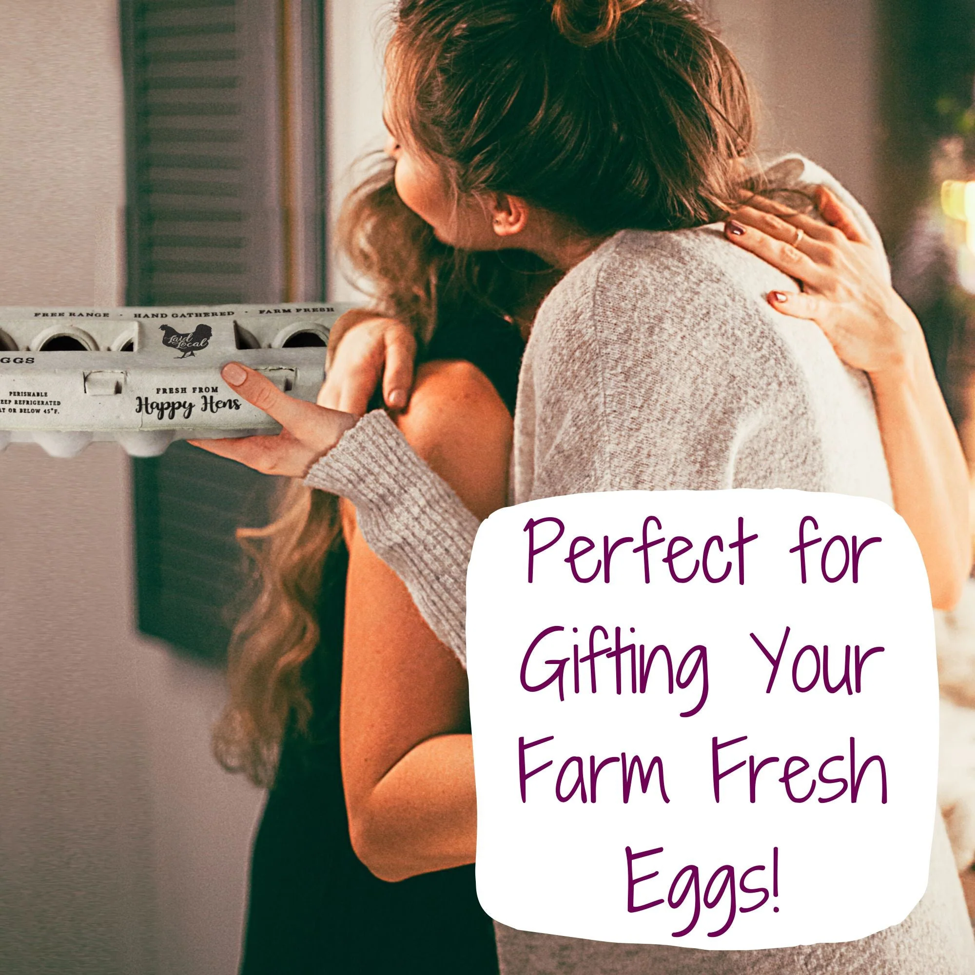 Henlay Laid Local Egg Cartons- Adorable Printed Vintage Design- 25, 90, or 250 - Image 10