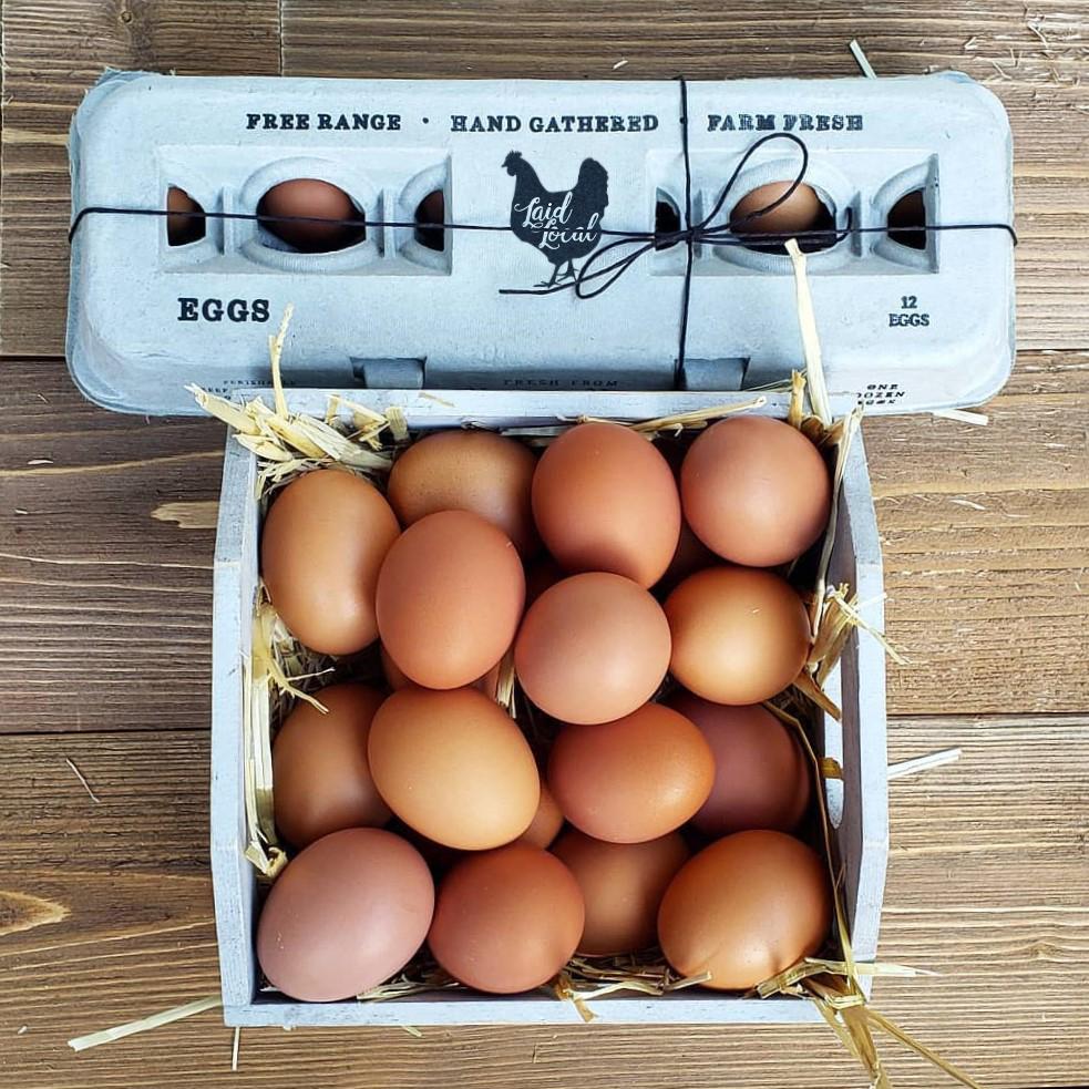 Henlay Laid Local Egg Cartons- Adorable Printed Vintage Design- 25, 90, or 250 - Image 12