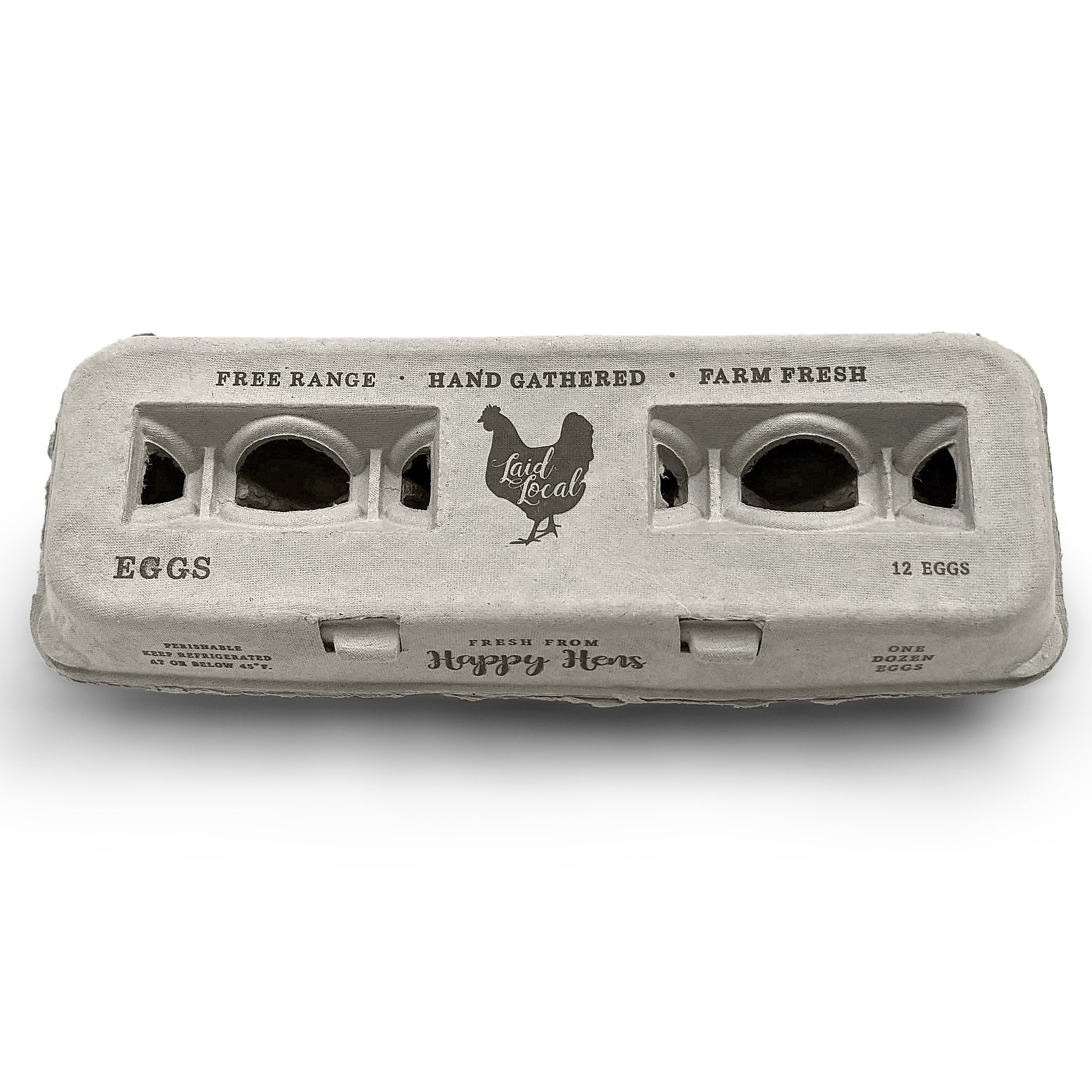 Henlay Laid Local Egg Cartons- Adorable Printed Vintage Design- 25, 90, or 250 - Image 16