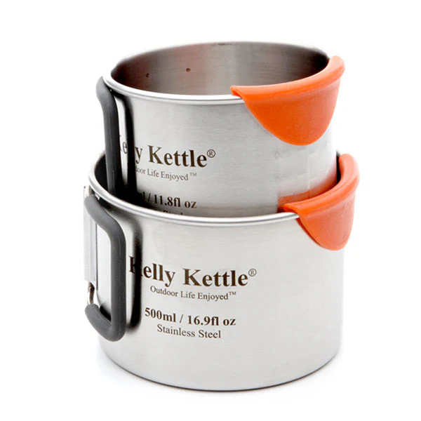 Kelly Kettle Stainless Steel Camping Cups - Image 2