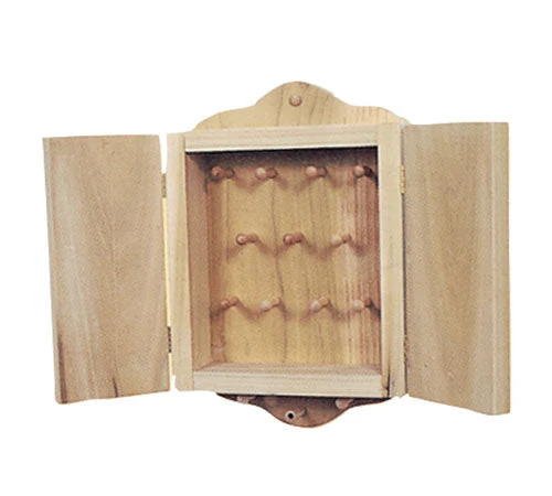 Key Rack With Doors, E-Plan