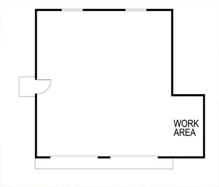 Lanita Two-Car Garage, E-Plan - Image 2