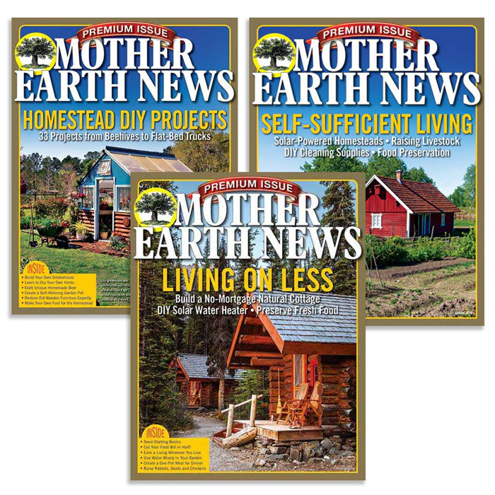 MOTHER EARTH NEWS SELF-RELIANCE & HOMESTEADING SET