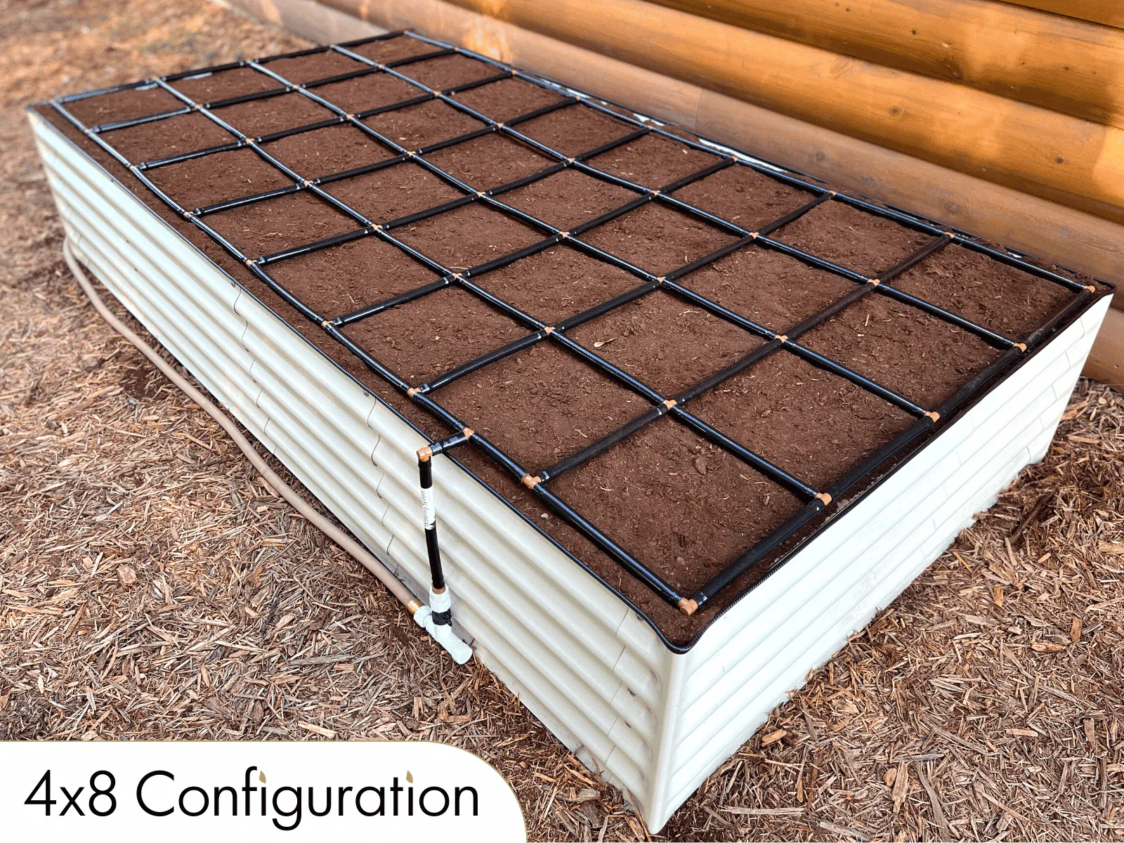 METAL RAISED GARDEN BED KITS WITH GARDEN GRIDS - Image 8