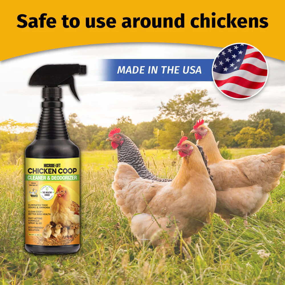 Microbe-Lift Chicken Coop Cleaner & Deodorizer - 32 oz - Image 5