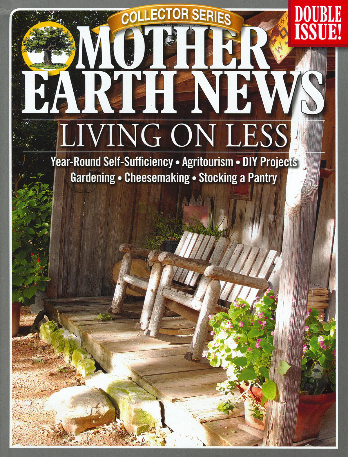 Mother Earth News Collector Series Living on Less