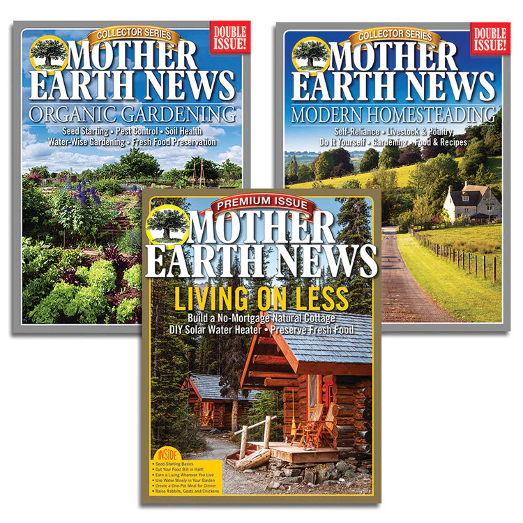 MOTHER EARTH NEWS SELF-SUFFICIENT LIVING PREMIUM SET, 2ND EDITION