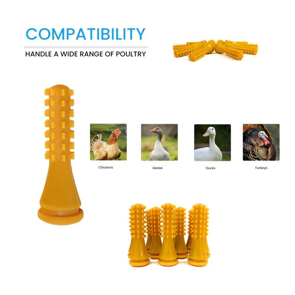 Natural Rubber Chicken Plucking Fingers ProA - Image 3