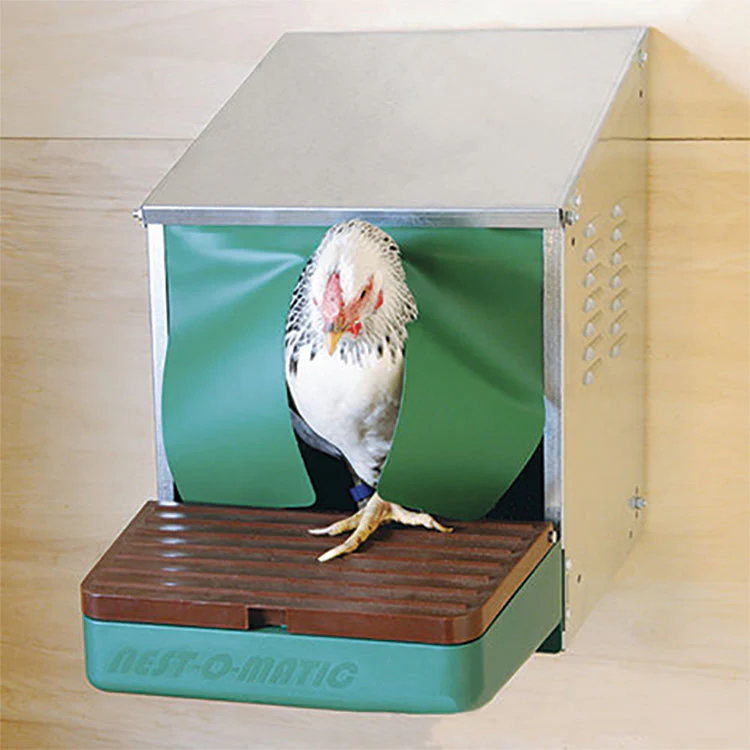 Nest-O-Matic Galvanized Nest Box - Image 6