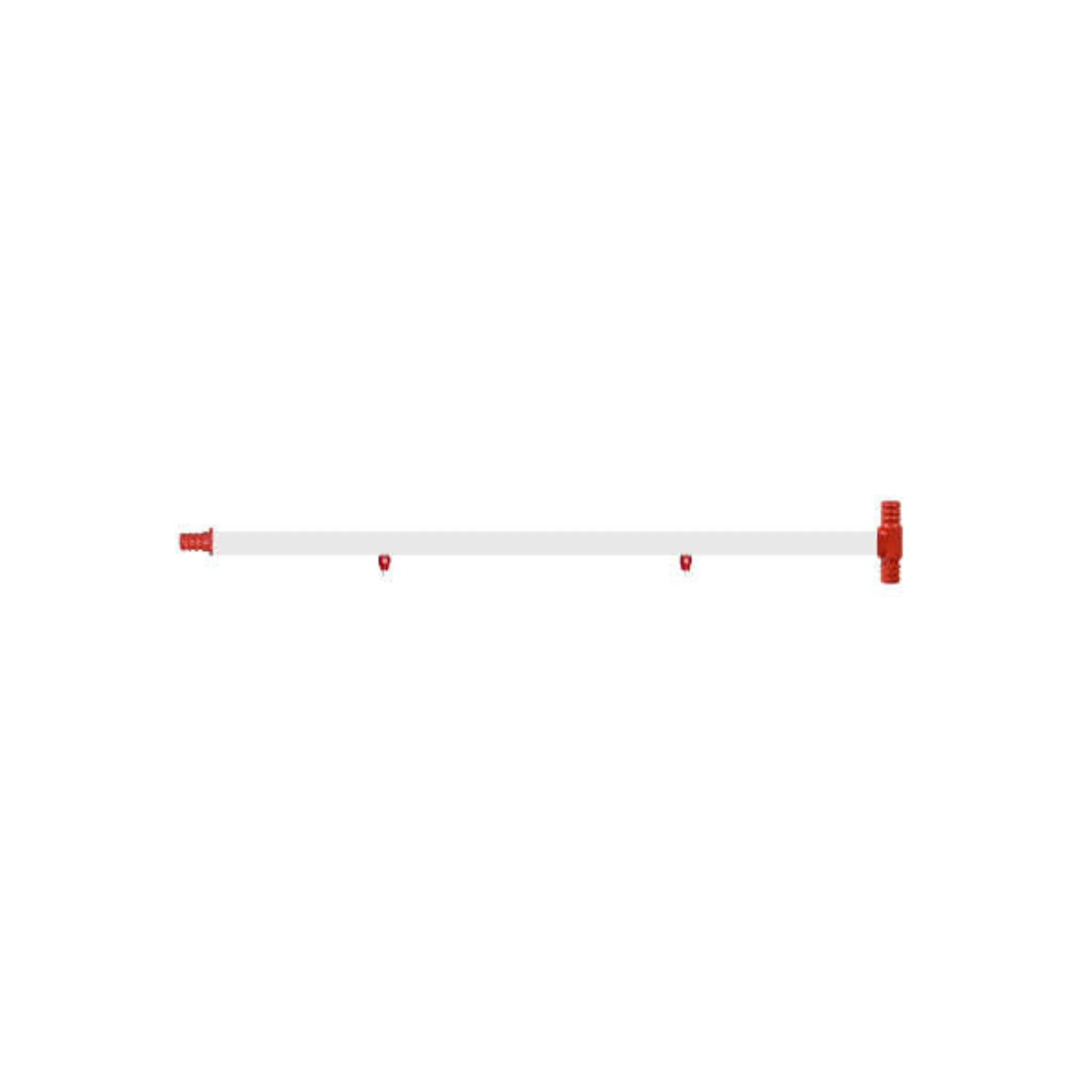 Nipple Water Pipe - 25 inch 2 nipple T-I ending
