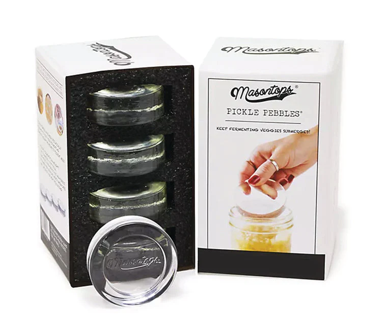 PICKLE PEBBLE FERMENTATION WEIGHTS