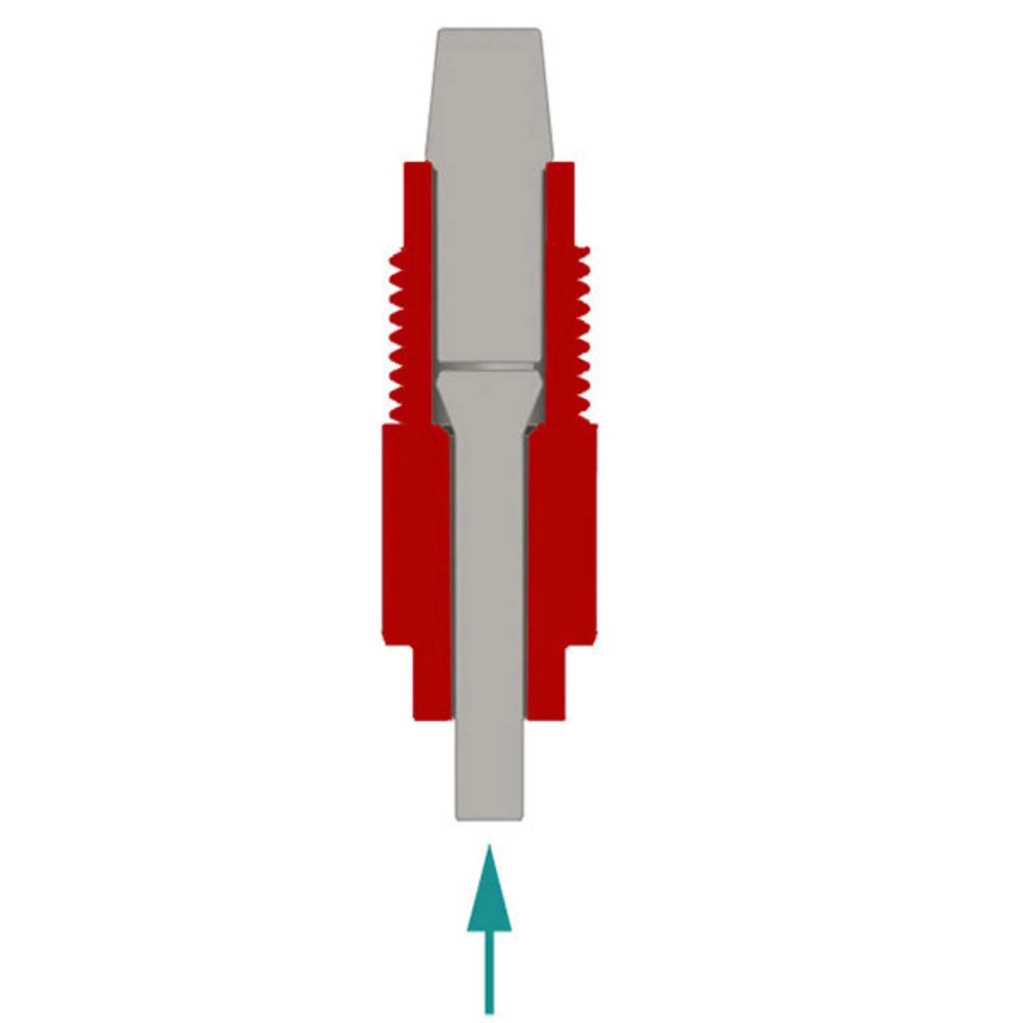 Plastic Nipple 180 degree - Image 2