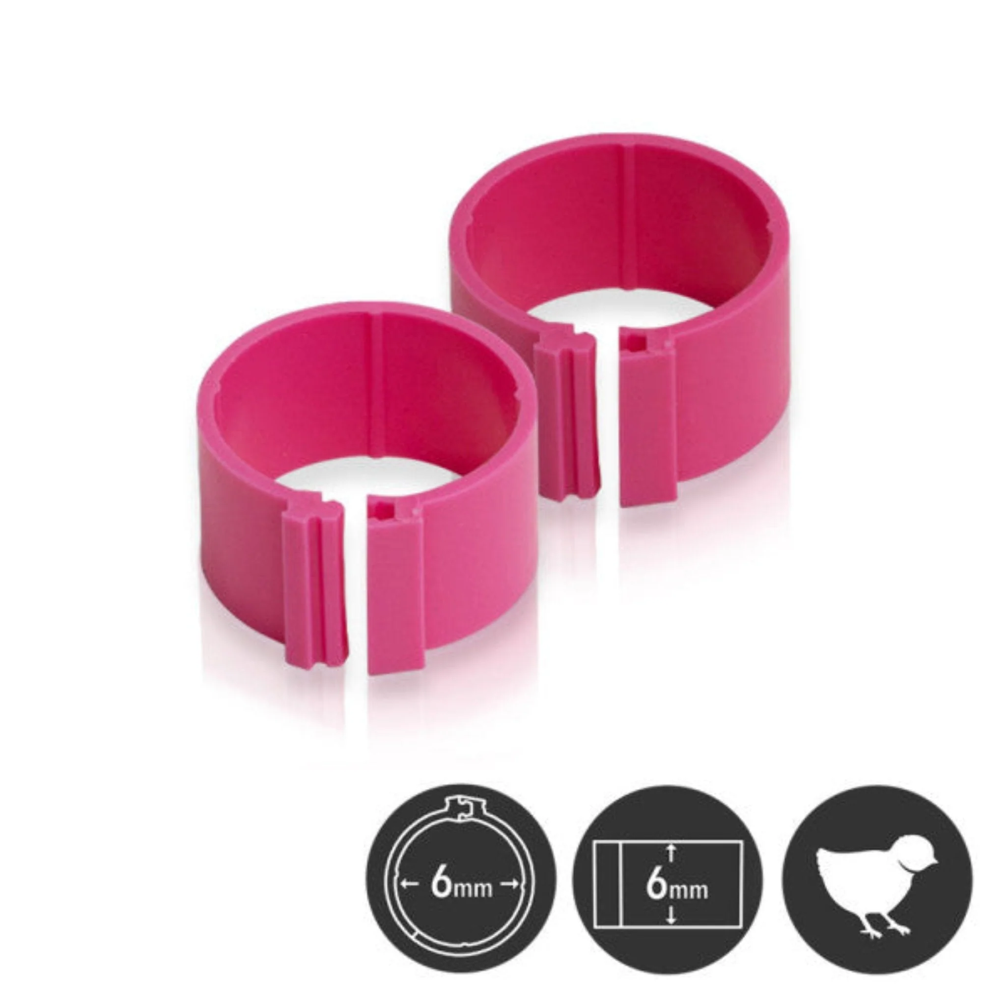 Poultry Leg Bands - 6 mm - Pack of 25 - Image 7
