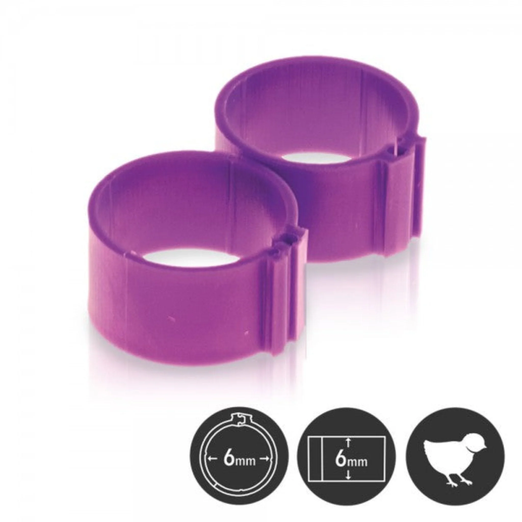 Poultry Leg Bands - 6 mm - Pack of 25 - Image 9