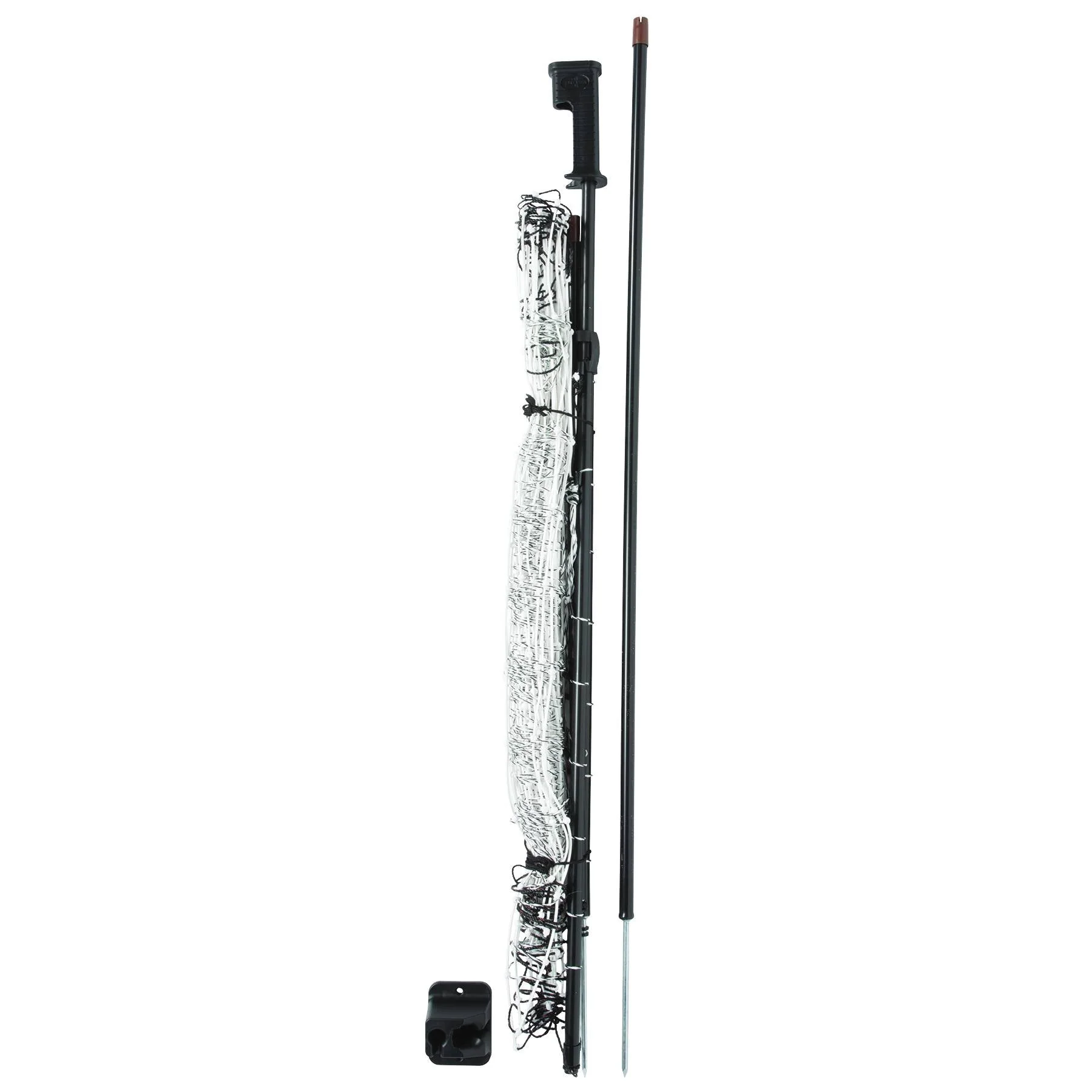 PoultryNet Gate (4ft x 48" Tall) Black/White