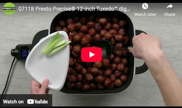Presto Precise ™ 12" Digital Skillet - Image 4