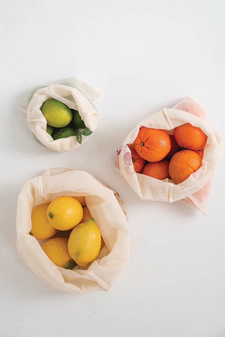 Produce Bags, Set Of 3 (Small, Medium & Large) - Image 2