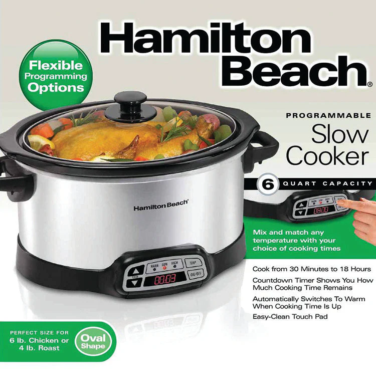PROGRAMMABLE 6 QUART SLOW COOKER - Image 2