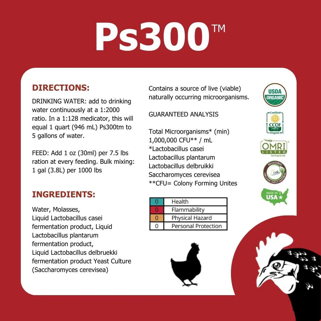 Ps300™ Direct-Fed Microbial Probiotic - Image 2