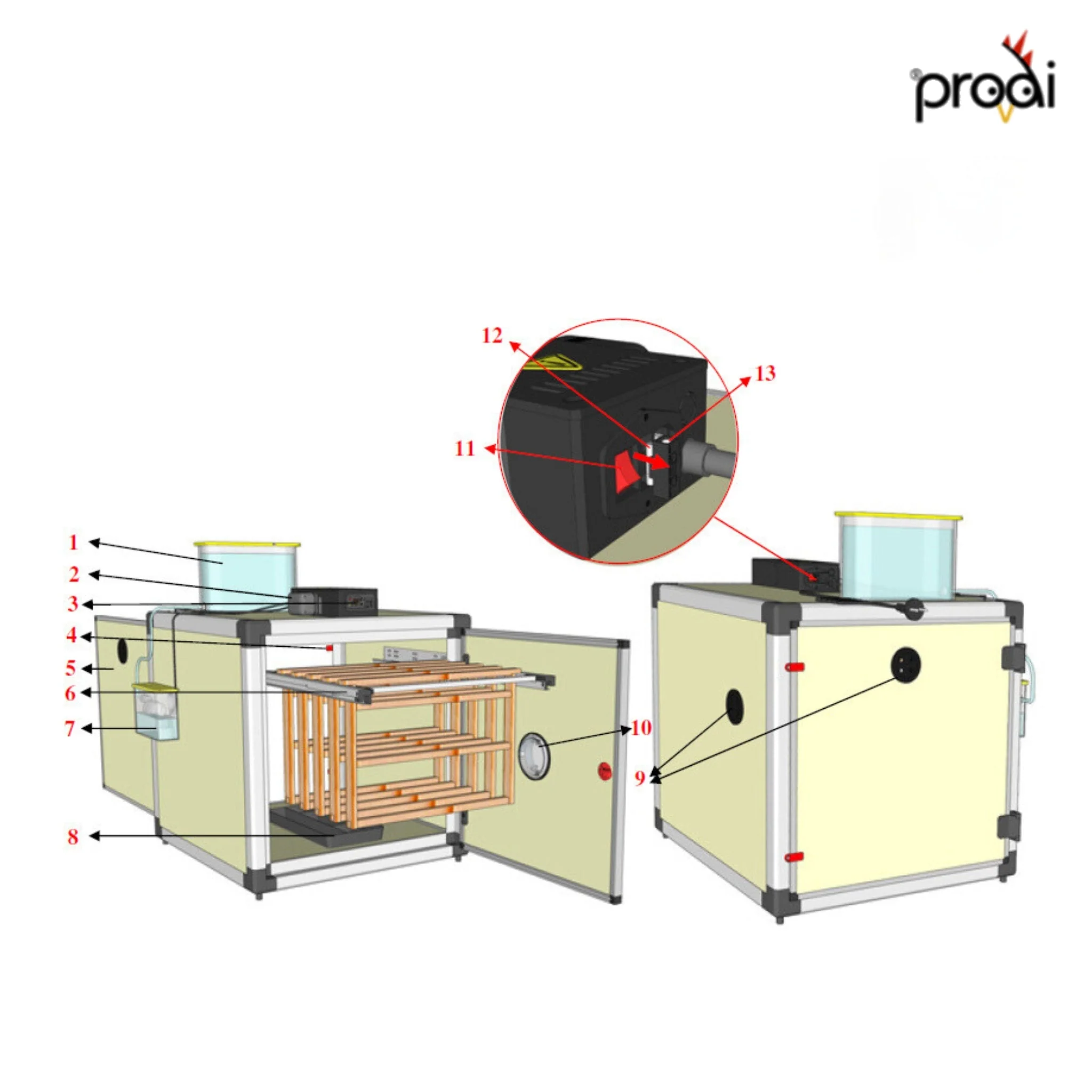 Queen Bee Incubator for Langstroth Frames - Image 2