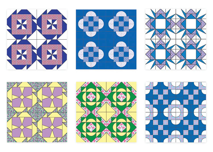 QUILT PATTERNS SET WITH GOOD THINGS TO EAT: VERSATILE VEGETABLES