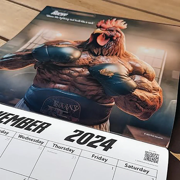 RED HOT ROOSTERS 2024 CALENDAR - Image 5